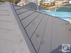 屋根リフォーム 施工後風景