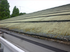 屋根リフォーム 施工前風景