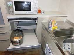 キッチン、リビング、浴室、洗面、珪藻土、内装、フロア、建具、塗装ほか 施工後風景