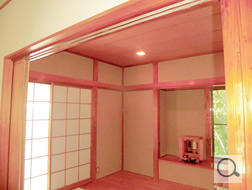 キッチン、リビング、浴室、洗面、珪藻土、内装、フロア、建具、塗装ほか 施工後風景