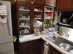 キッチン、リビング、浴室、洗面、珪藻土、内装、フロア、建具、塗装ほか 施工前風景