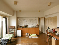 キッチン、リビング、浴室、洗面、珪藻土、内装、フロア、建具、塗装ほか 施工前風景