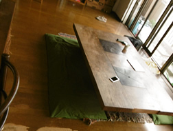 キッチン、リビング、浴室、洗面、珪藻土、内装、フロア、建具、塗装ほか 施工前風景