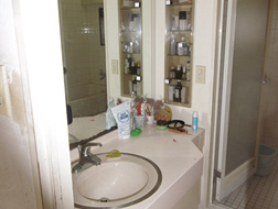 キッチン、リビング、浴室、洗面、珪藻土、内装、フロア、建具、塗装ほか 施工前風景