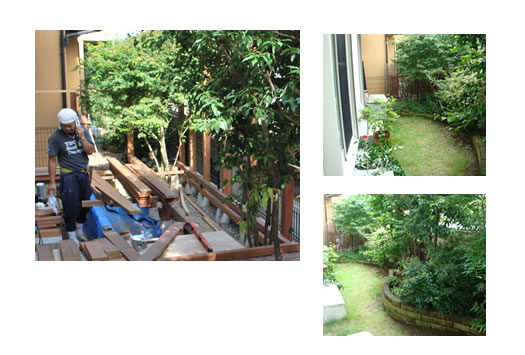 (施工後)横浜市都筑区すみれが丘 Kさま邸 ウッドデッキ工事